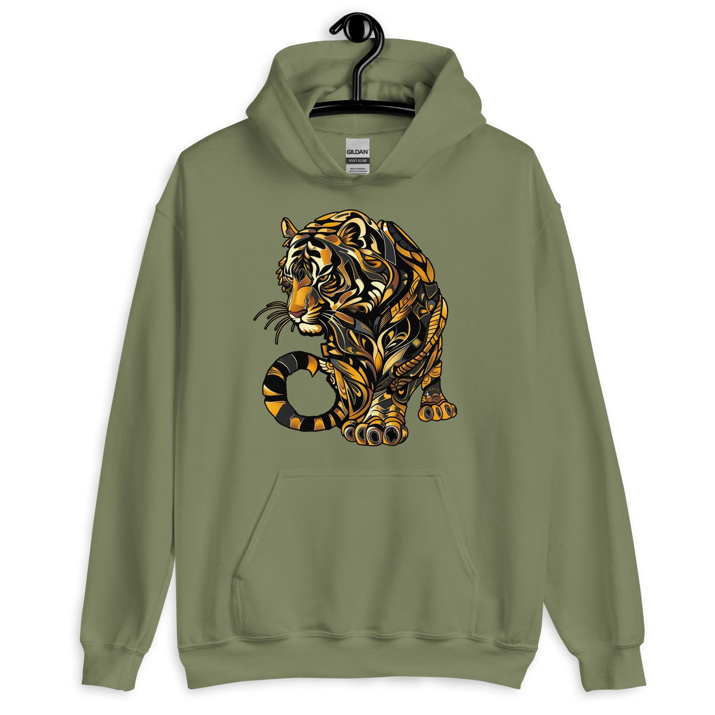 Bengal Brilliance - Unisex Gildan 18500 Hoodie - BBairt