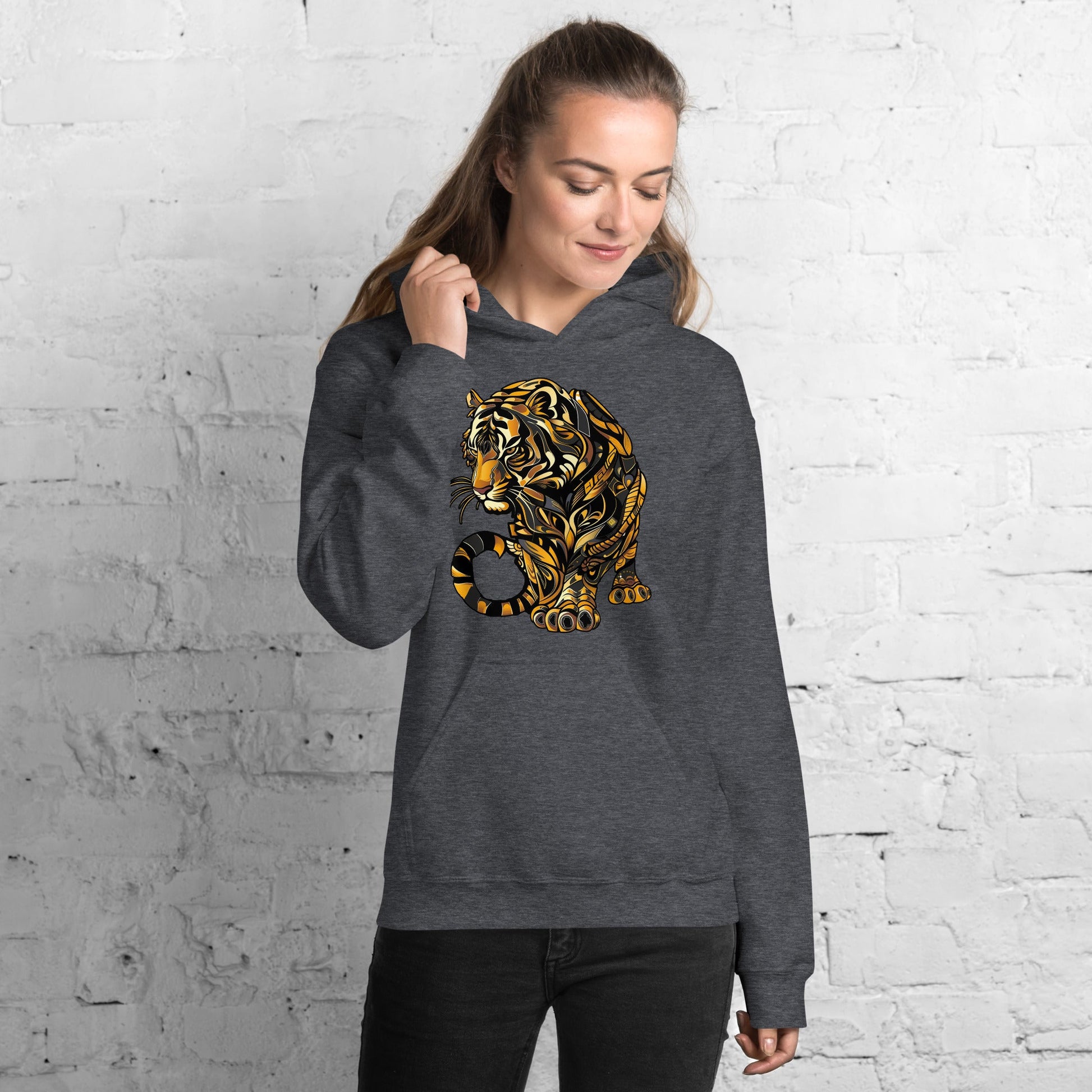 Bengal Brilliance - Unisex Gildan 18500 Hoodie - BBairt