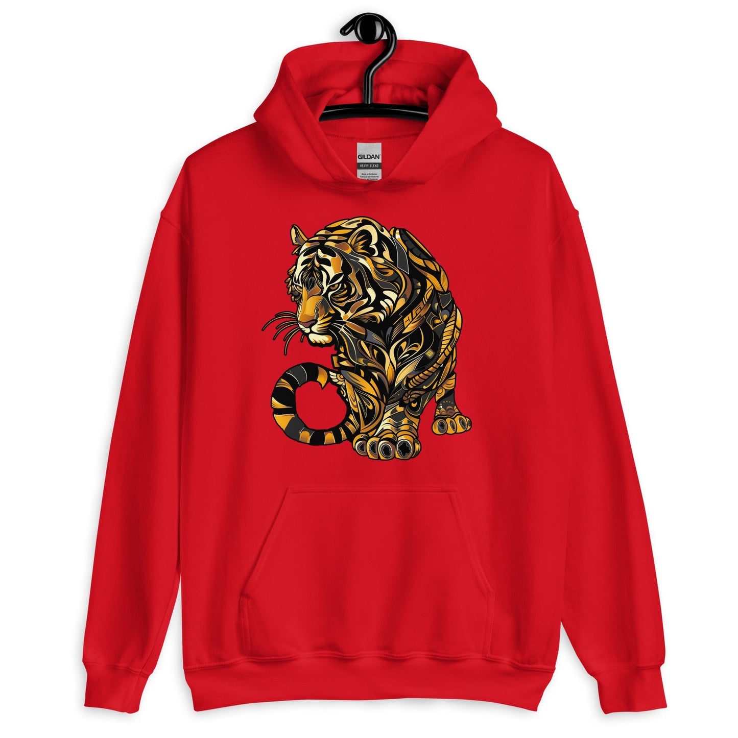 Bengal Brilliance - Unisex Gildan 18500 Hoodie - BBairt