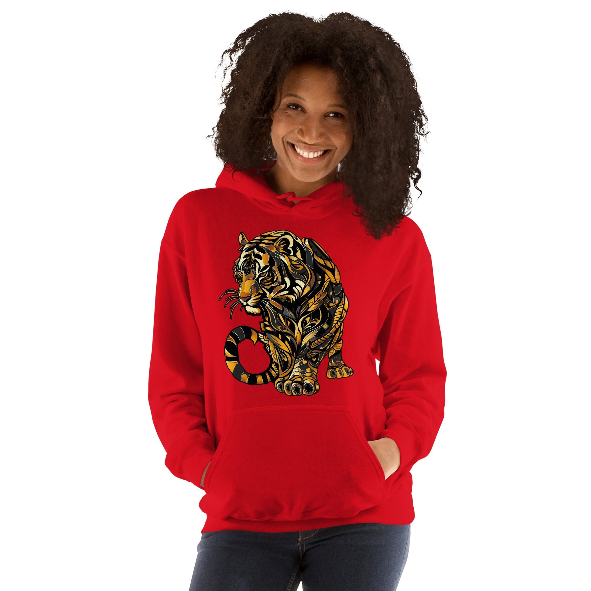 Bengal Brilliance - Unisex Gildan 18500 Hoodie - BBairt