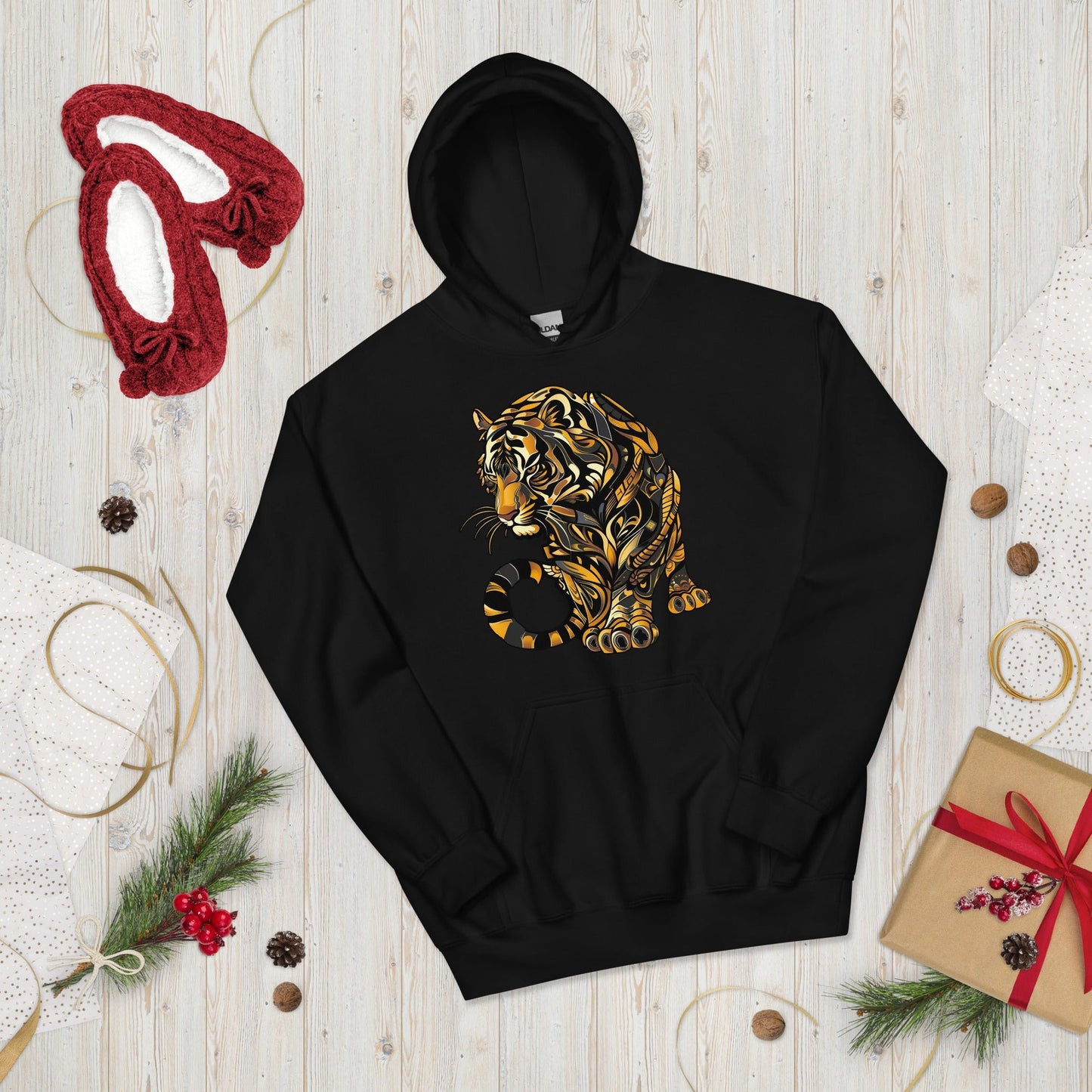 Bengal Brilliance - Unisex Gildan 18500 Hoodie - BBairt