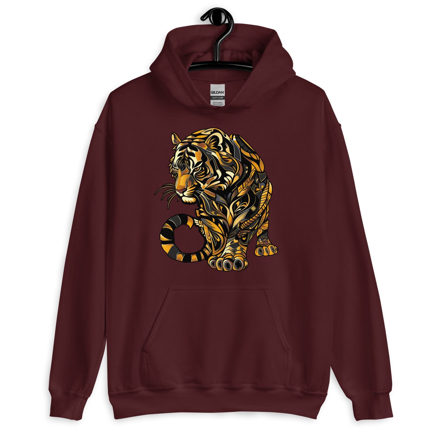 Bengal Brilliance - Unisex Gildan 18500 Hoodie - BBairt