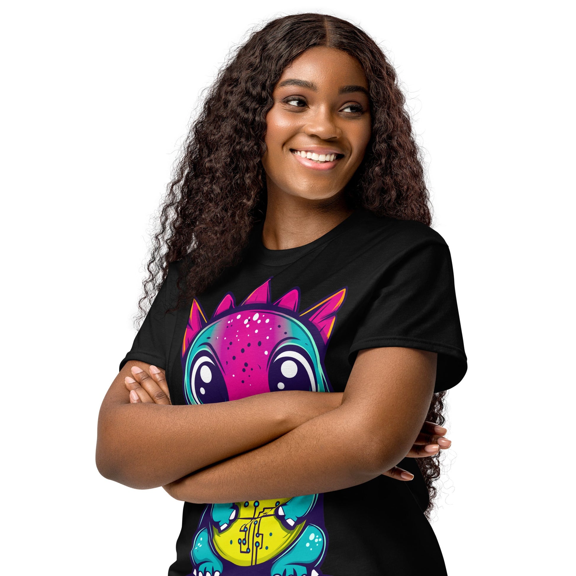 Bitzy the CyberHatchling - Unisex DryBlend T-Shirt - BBairt