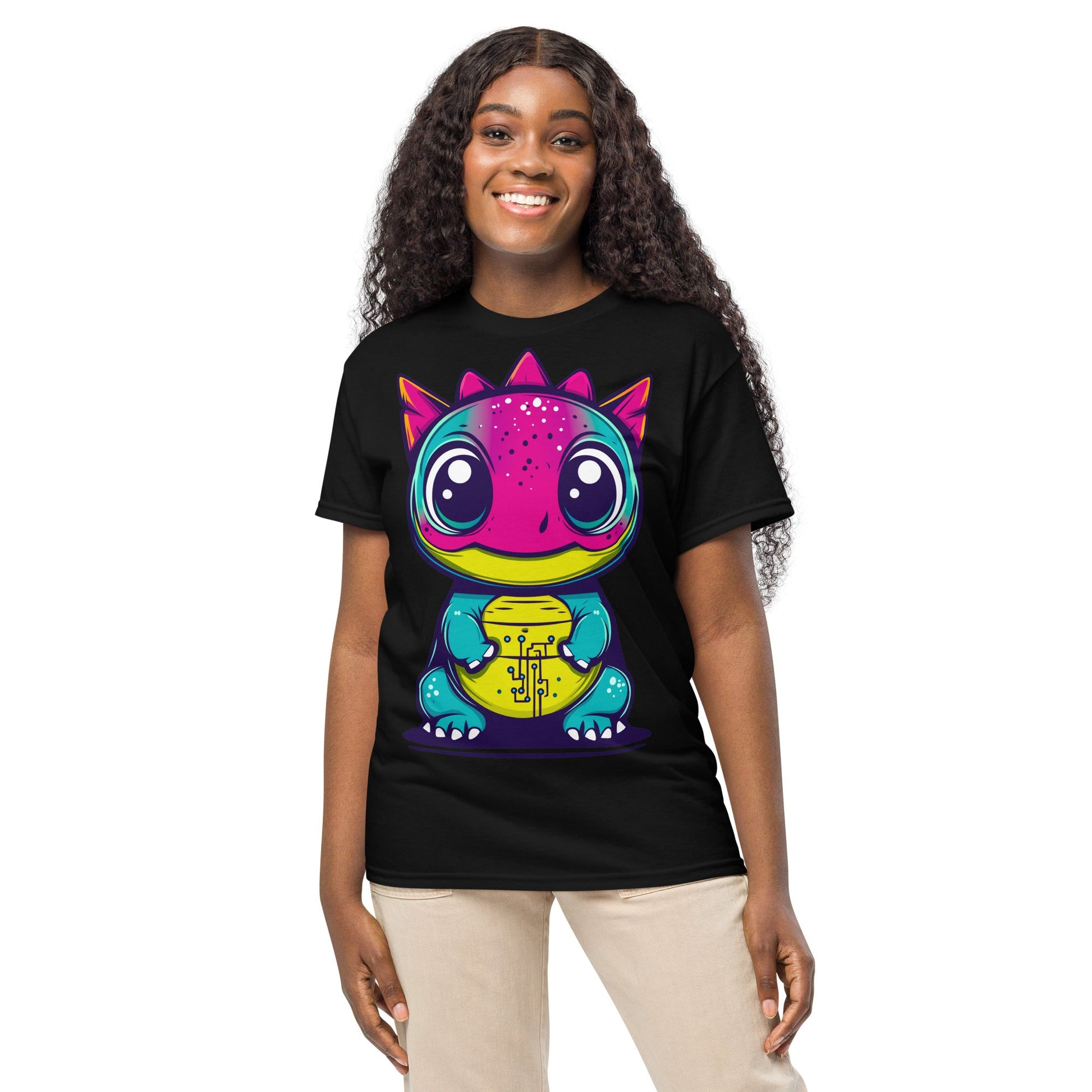 Bitzy the CyberHatchling - Unisex DryBlend T-Shirt - BBairt