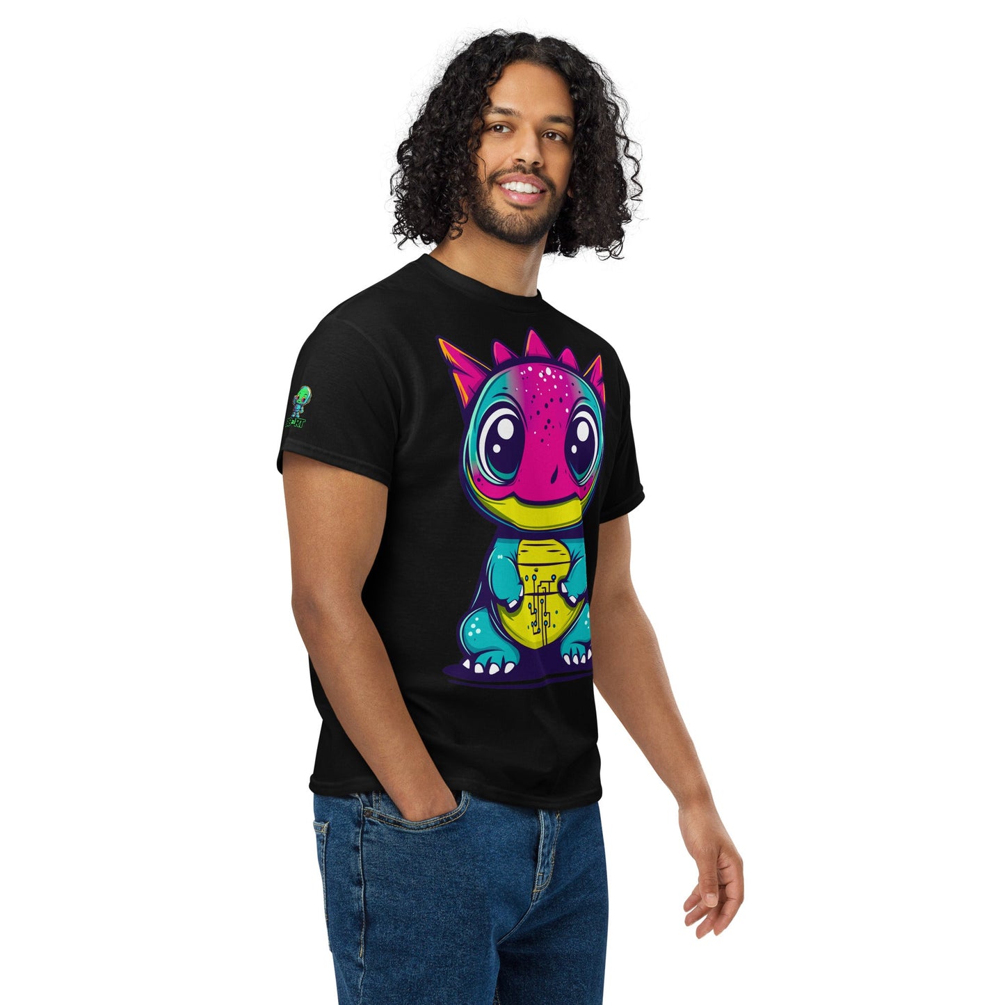Bitzy the CyberHatchling - Unisex DryBlend T-Shirt - BBairt