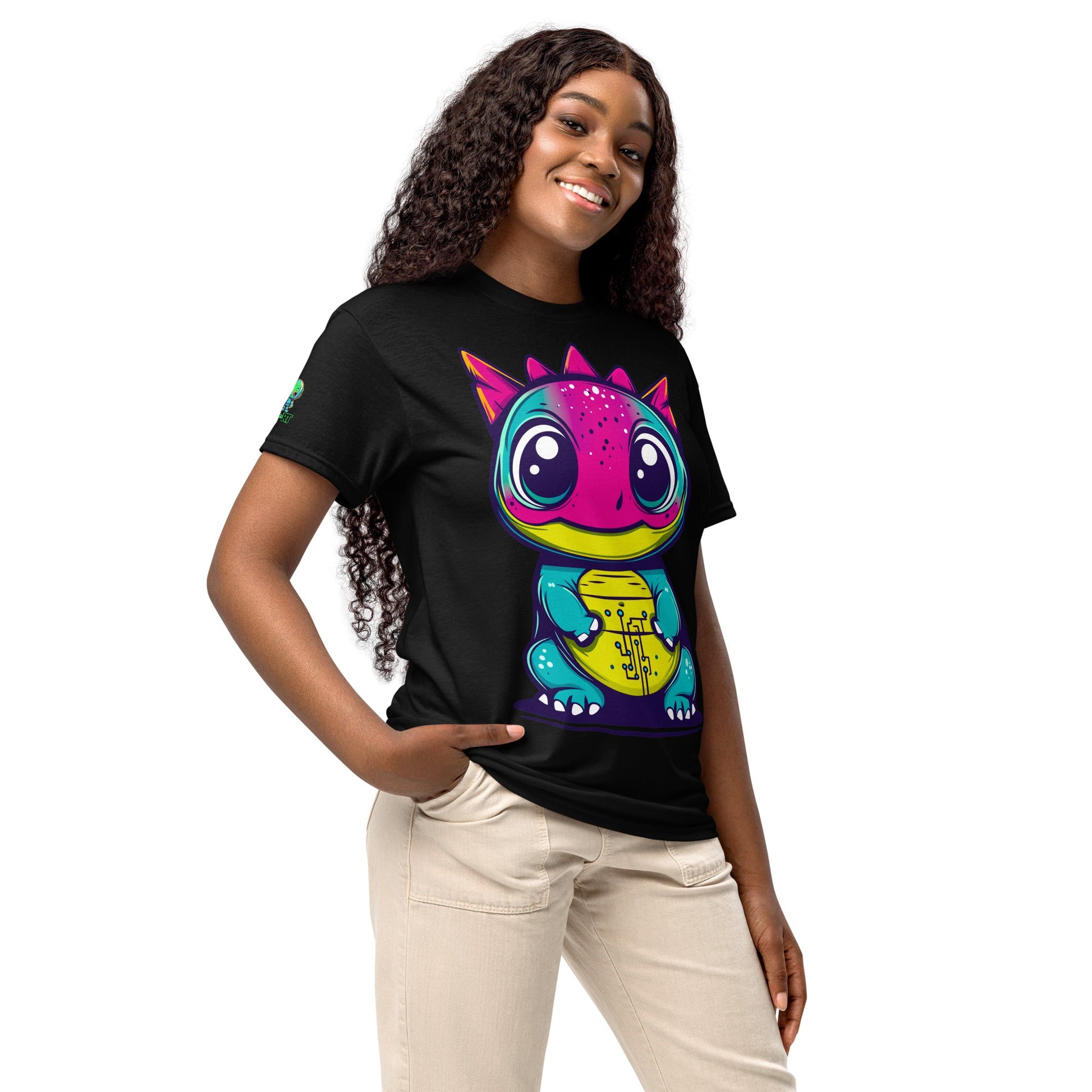 Bitzy the CyberHatchling - Unisex DryBlend T-Shirt - BBairt