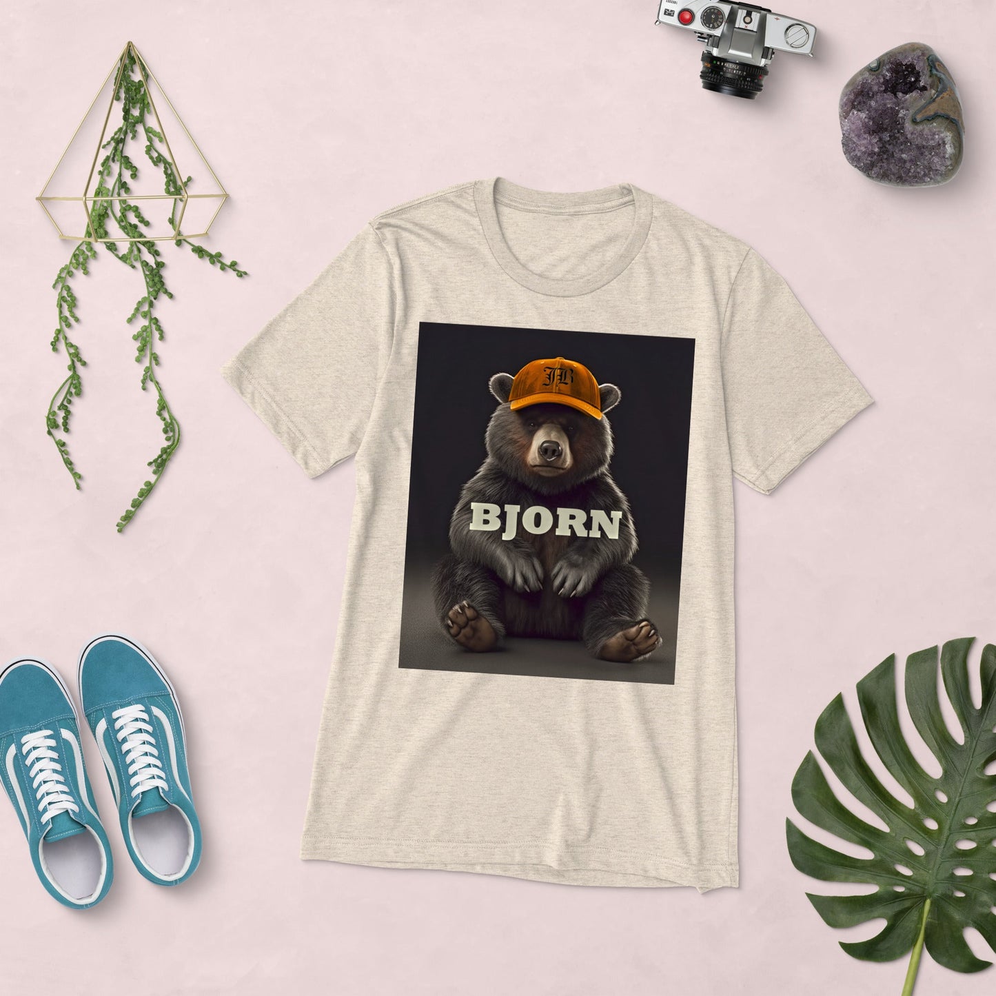 Bjorn's Ballgame - Unisex Short sleeve tri - blend t-shirt - BBairt