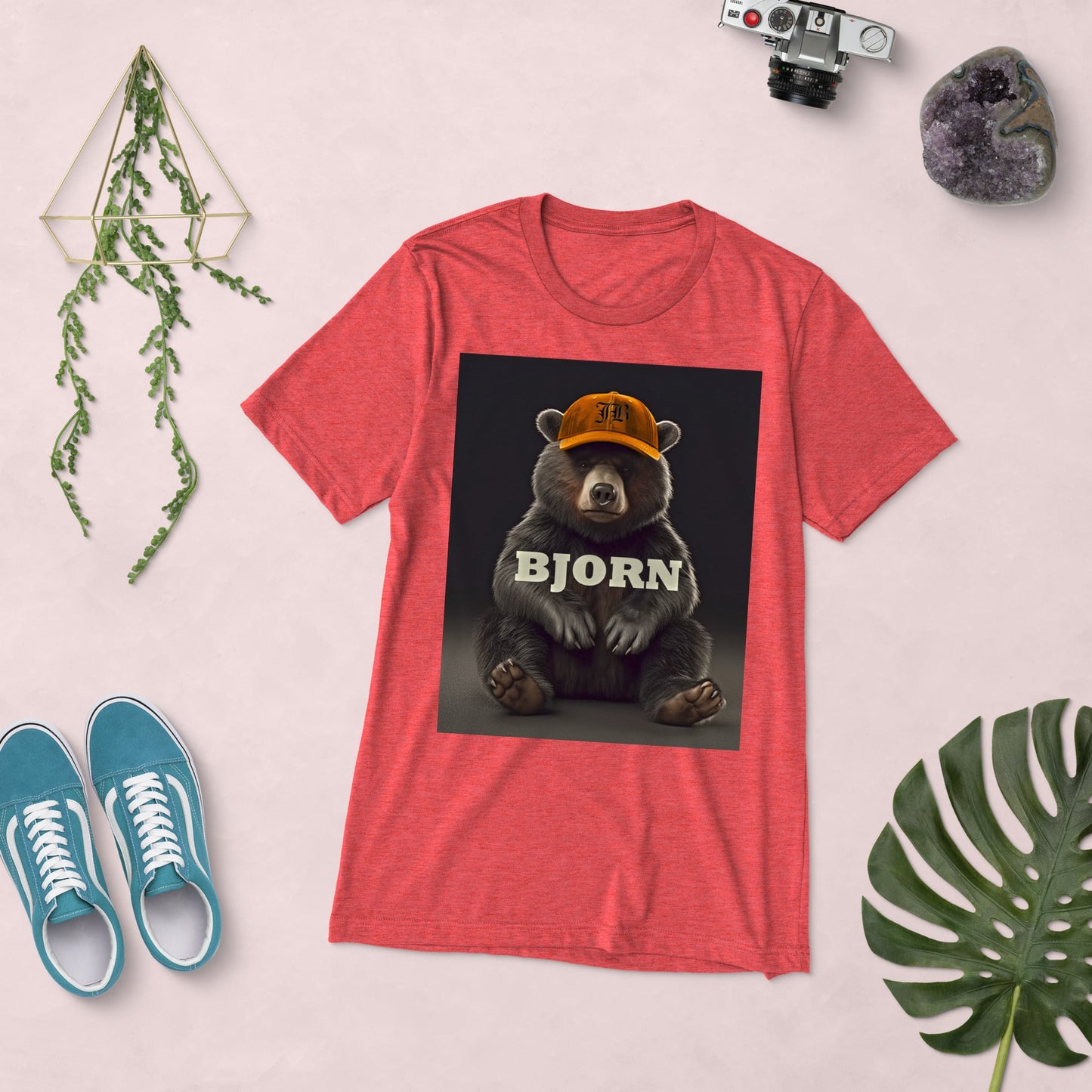 Bjorn's Ballgame - Unisex Short sleeve tri - blend t-shirt - BBairt