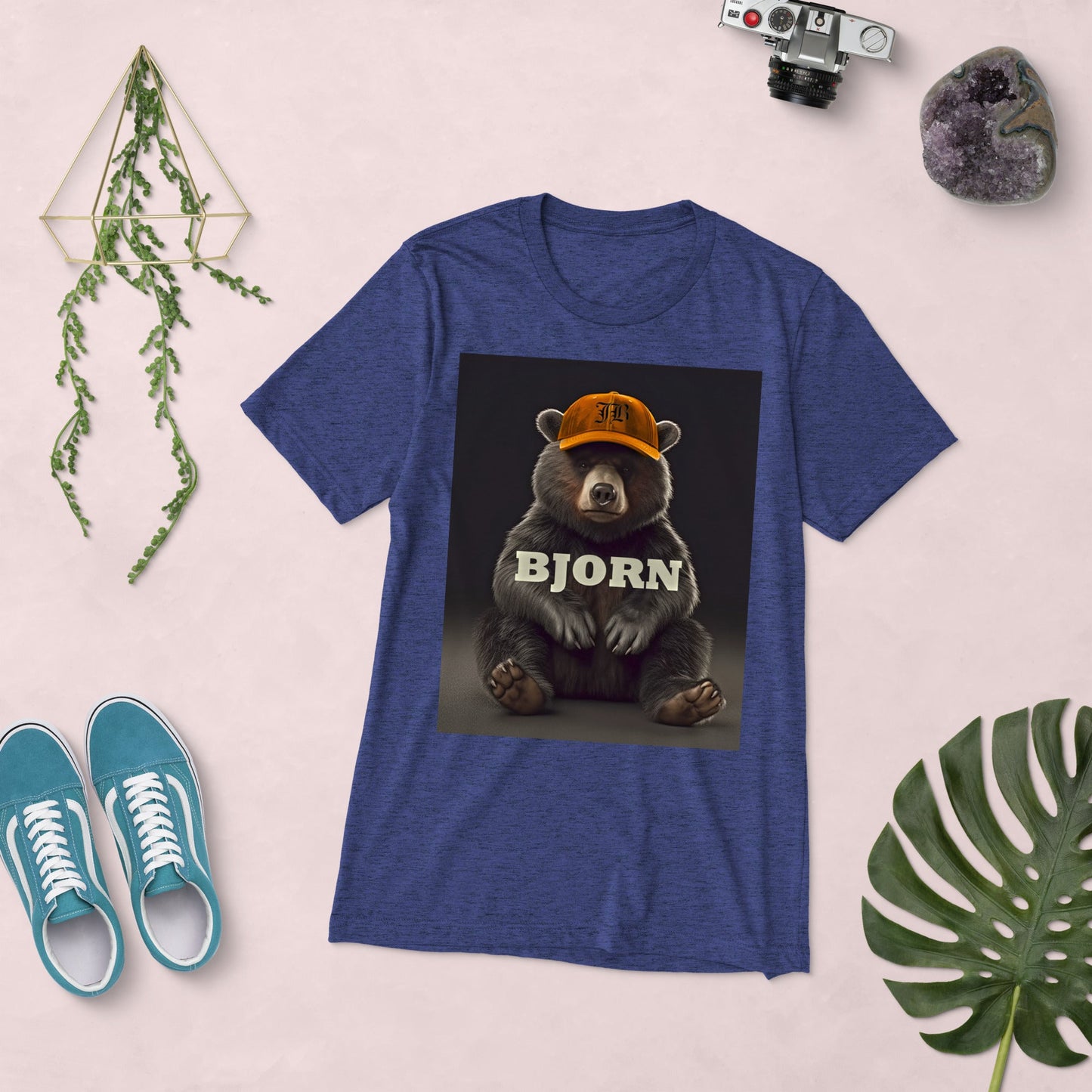 Bjorn's Ballgame - Unisex Short sleeve tri - blend t-shirt - BBairt