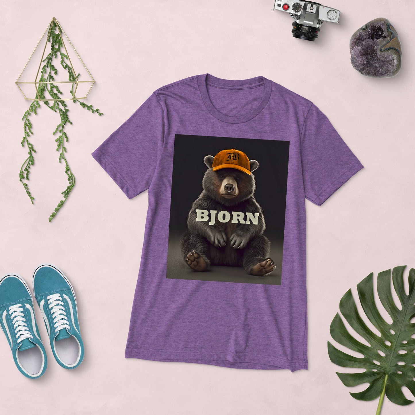 Bjorn's Ballgame - Unisex Short sleeve tri - blend t-shirt - BBairt