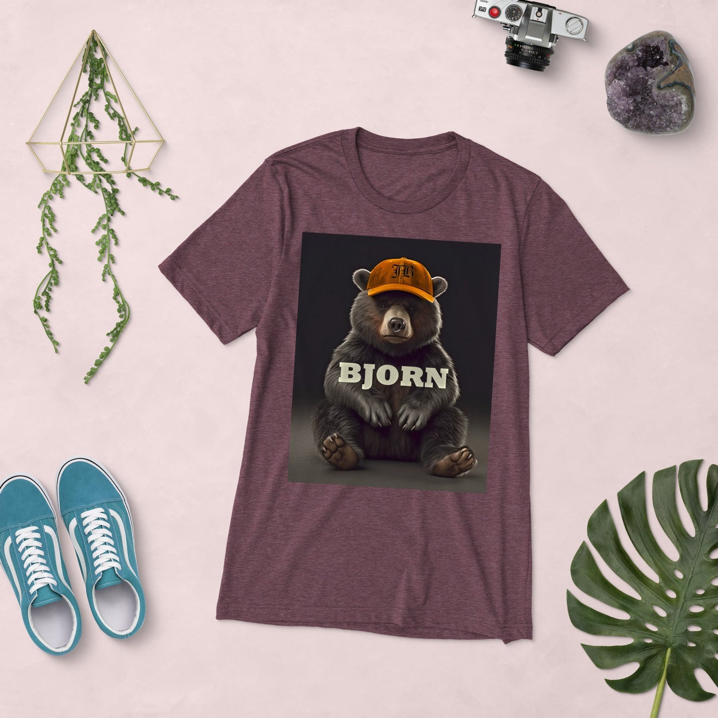 Bjorn's Ballgame - Unisex Short sleeve tri - blend t-shirt - BBairt