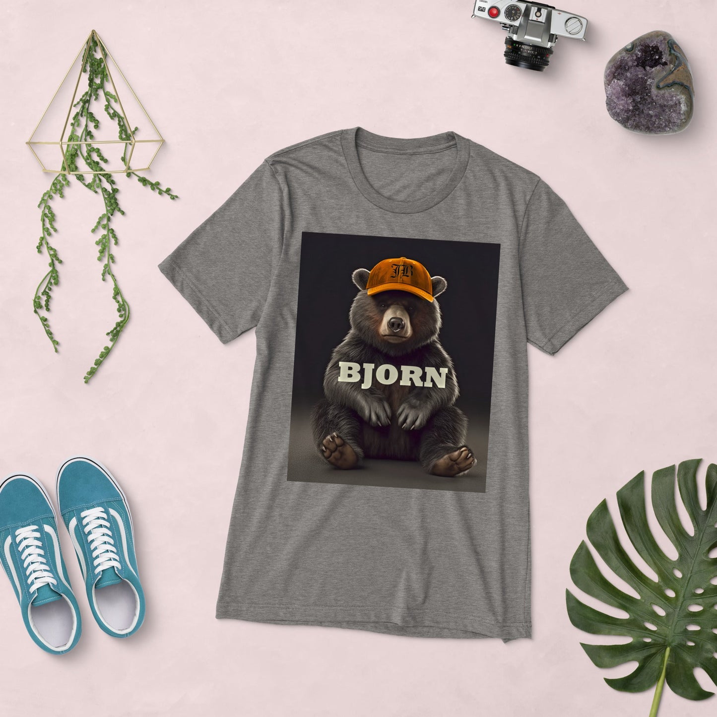 Bjorn's Ballgame - Unisex Short sleeve tri - blend t-shirt - BBairt