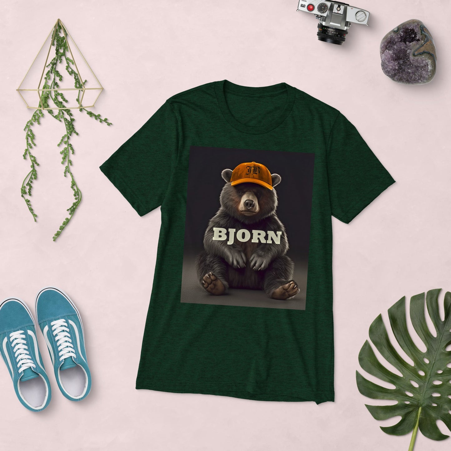 Bjorn's Ballgame - Unisex Short sleeve tri - blend t-shirt - BBairt