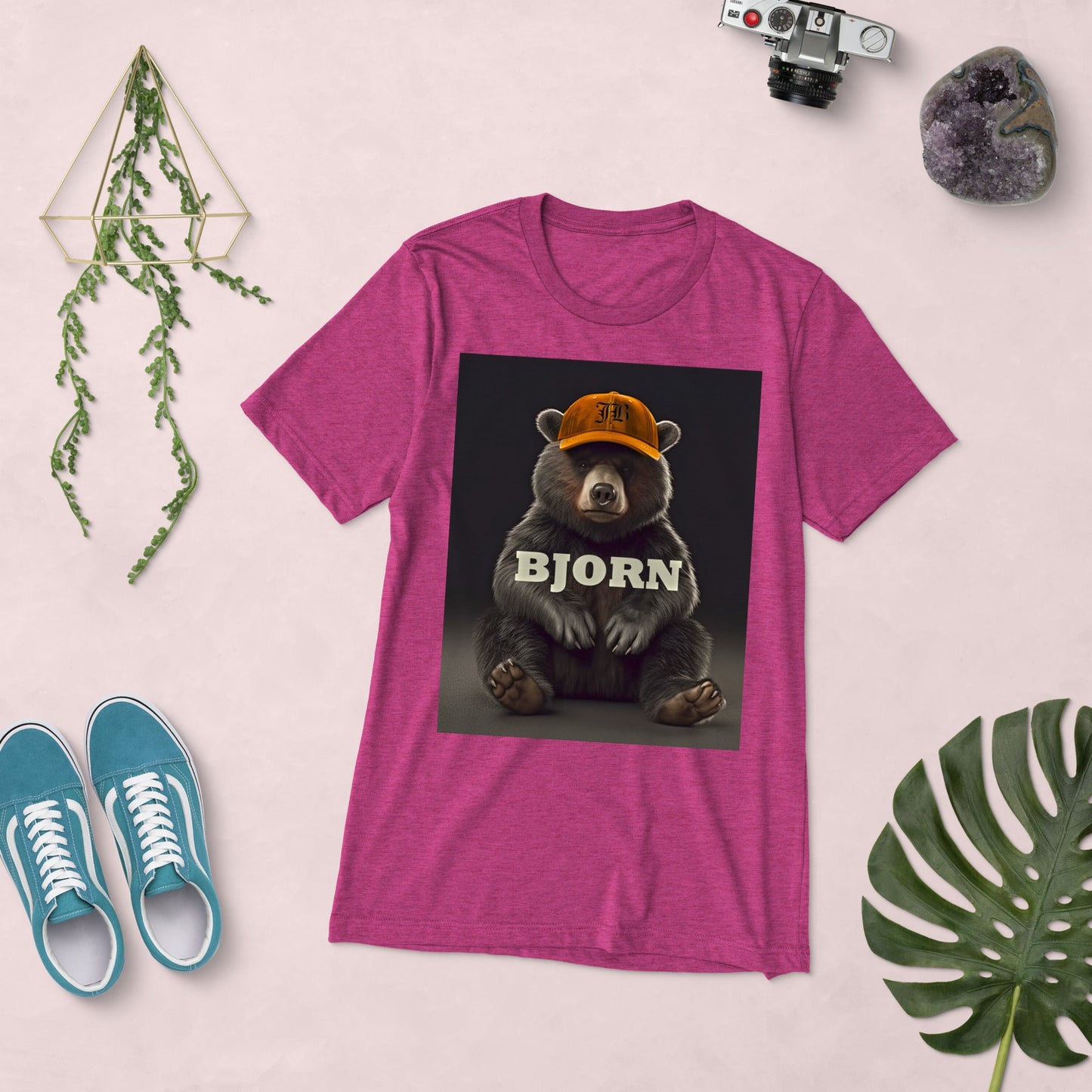 Bjorn's Ballgame - Unisex Short sleeve tri - blend t-shirt - BBairt