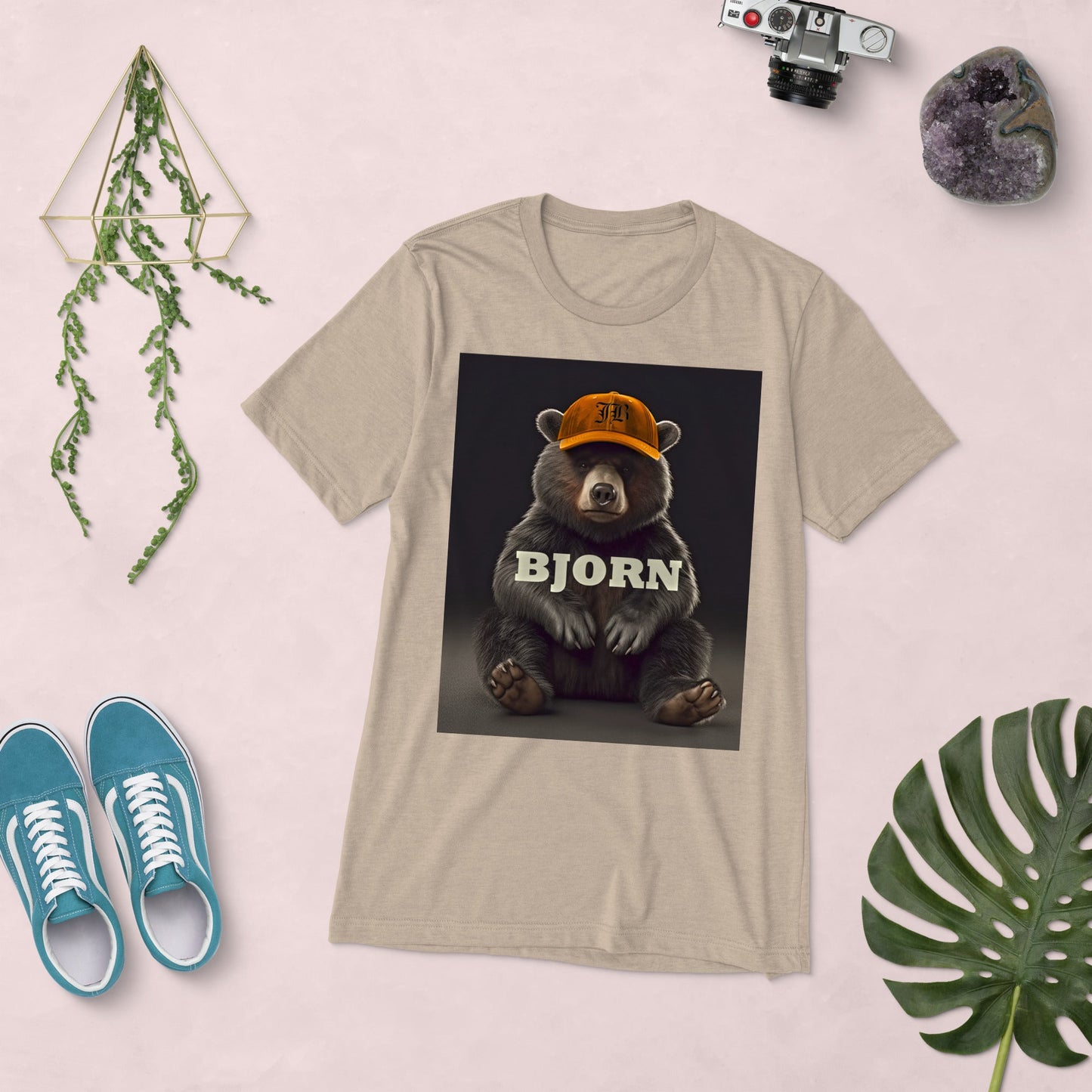 Bjorn's Ballgame - Unisex Short sleeve tri - blend t-shirt - BBairt
