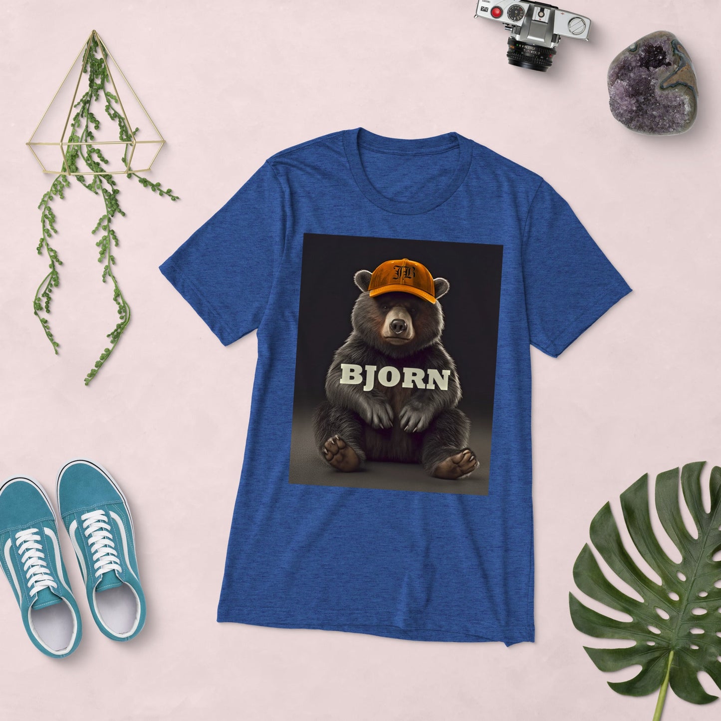 Bjorn's Ballgame - Unisex Short sleeve tri - blend t-shirt - BBairt