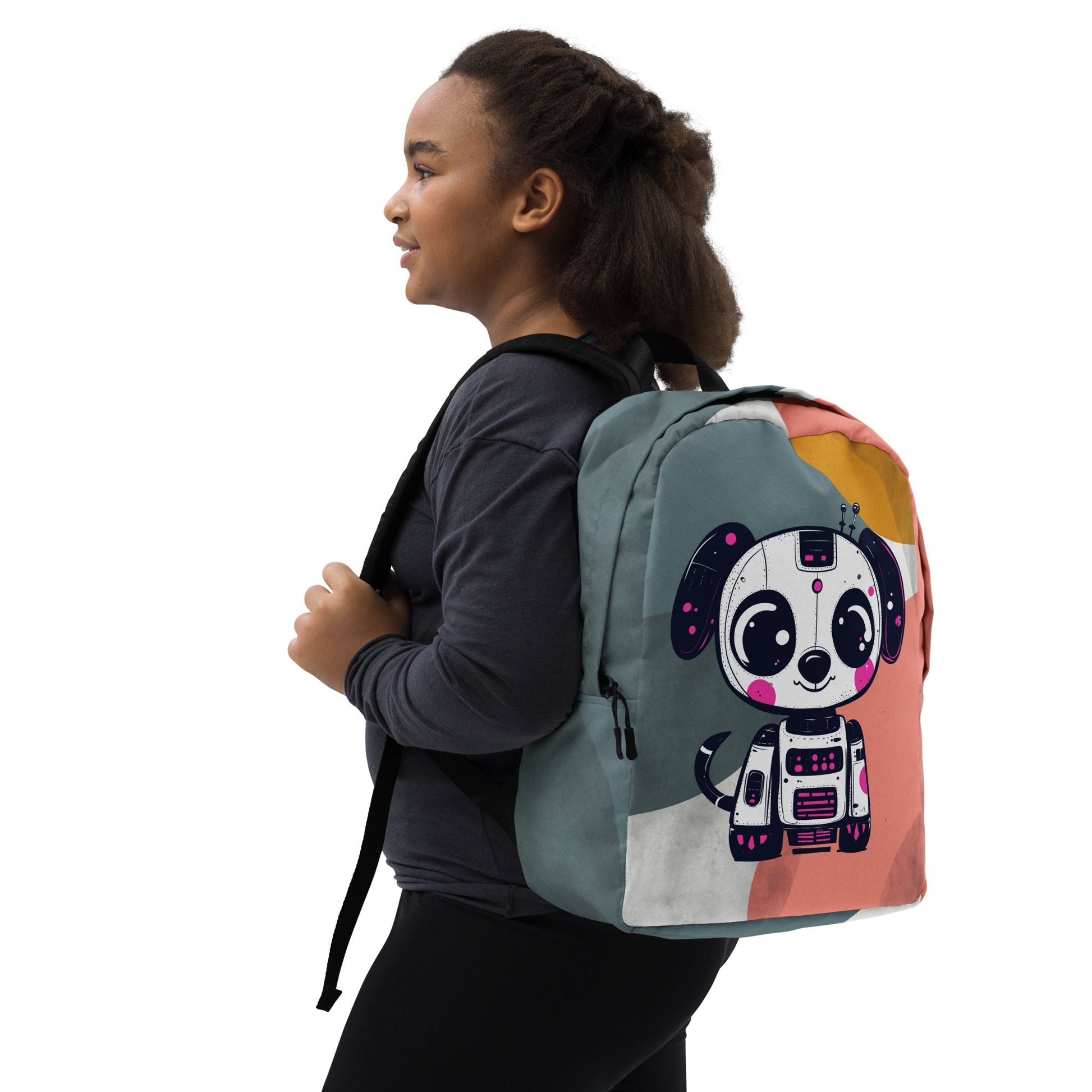 Blinky the RoboPup - Minimalist Backpack - BBairt