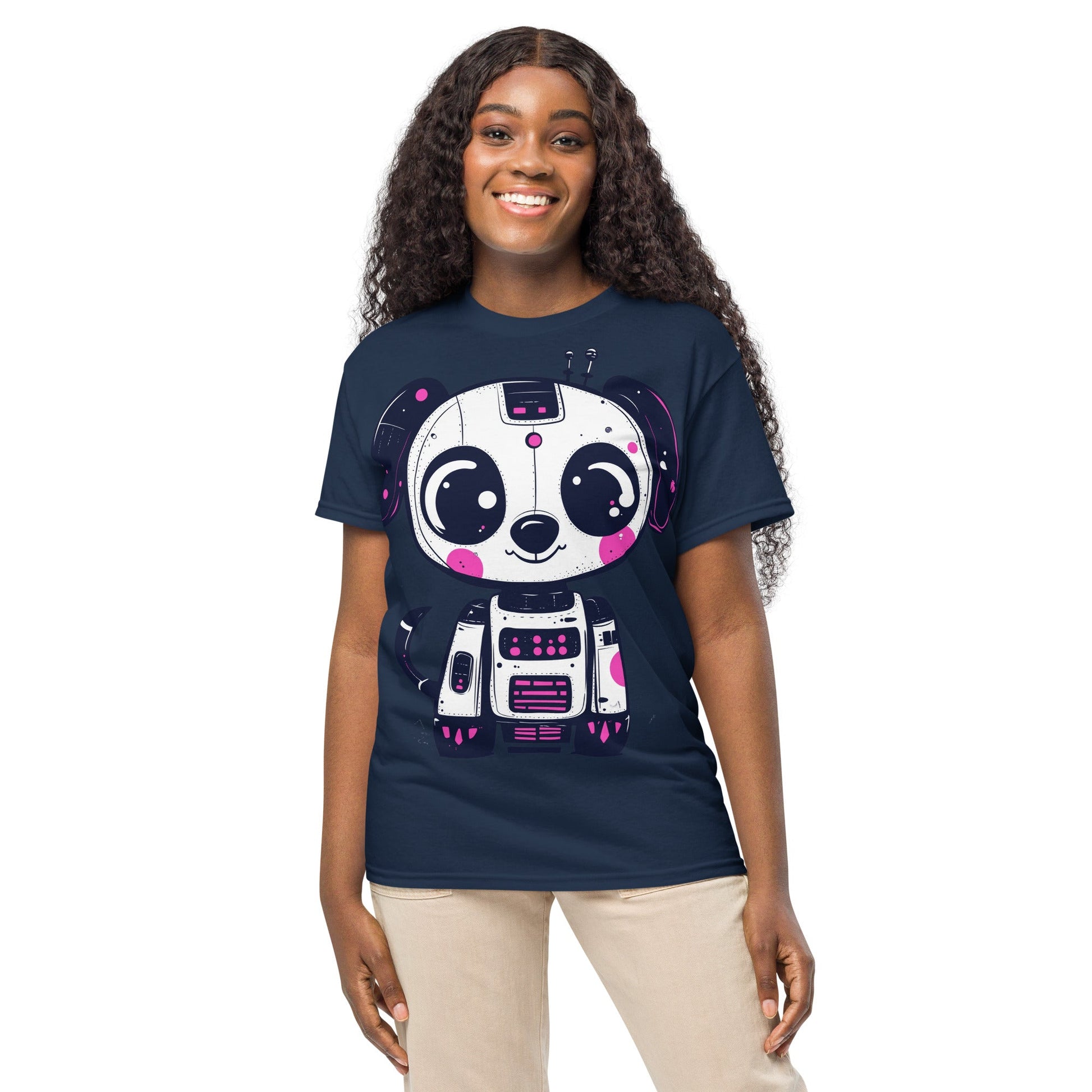 Blinky the RoboPup - Unisex DryBlend T-Shirt - BBairt