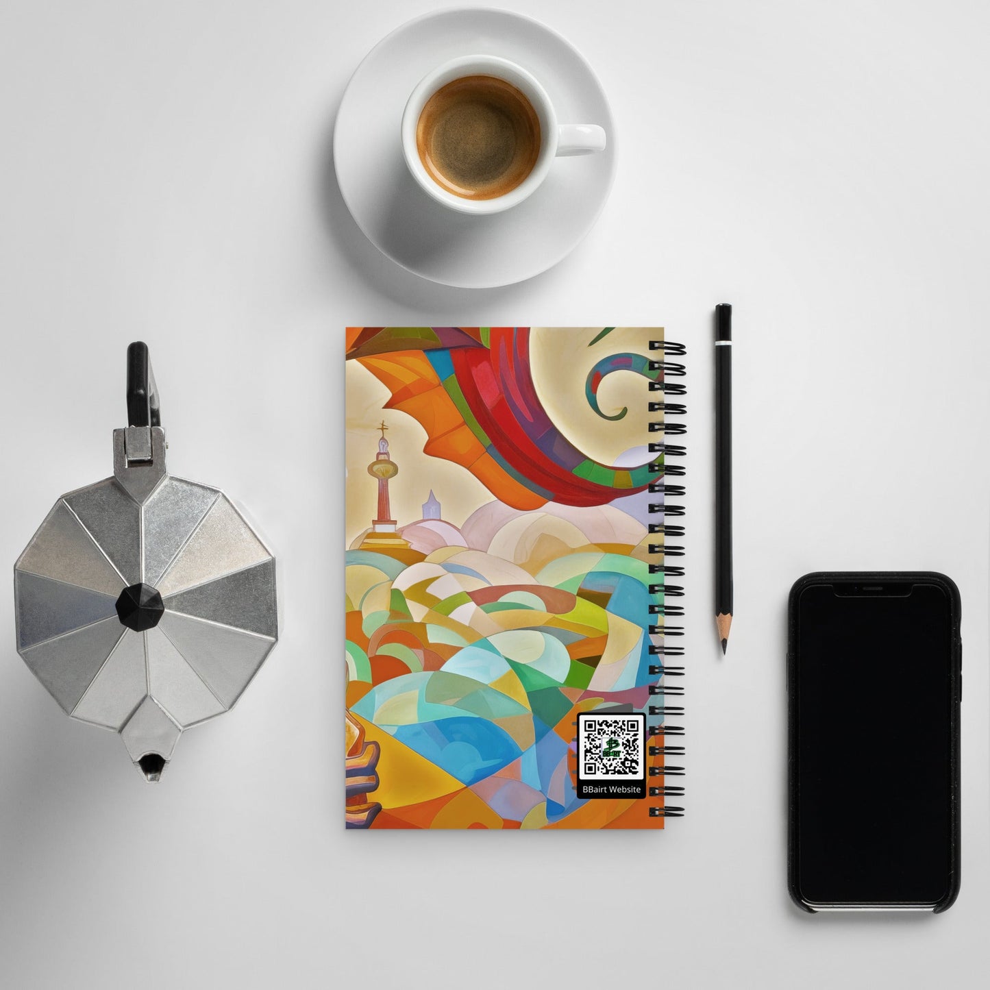 Bonds of Eldorria alt - Spiral notebook - BBairt