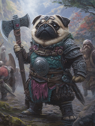 Lucy the Fearless – Desk Mat