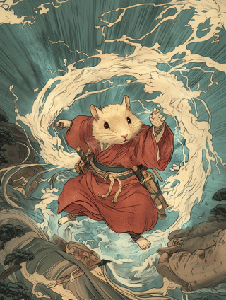 Hiro the Swift – Framed Matte Poster