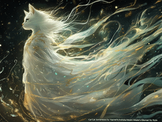 Elysia the Moonlit Spirit – Desk Mat