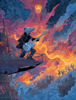 Skyscorcher Solo - Photo Paper Poster