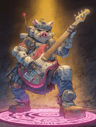 Warboar Anthem – Photo Paper Poster