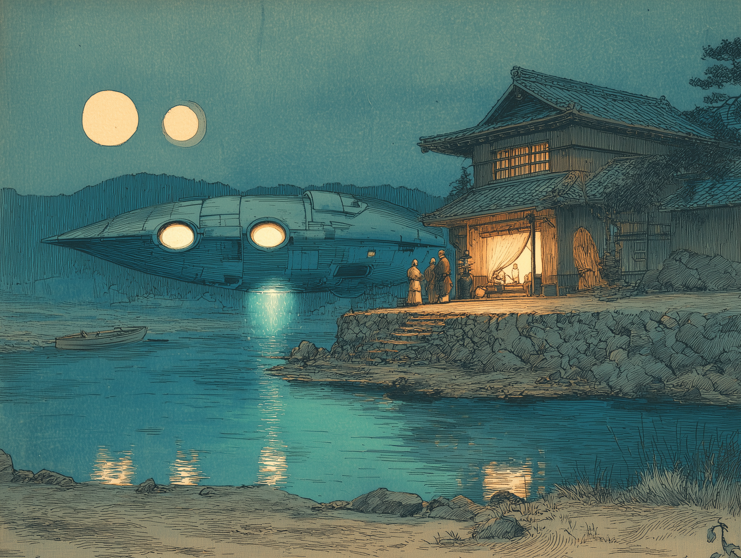 Inn of the Two Moons – Photo Paper Poster