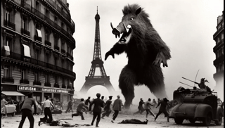 Parisian Tusk Terror Alt - Photo paper poster