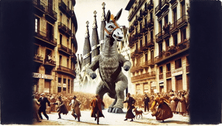 Barcelona Brays - Photo paper poster