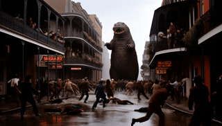 Nola's Nutria Nightmare - Photo paper poster