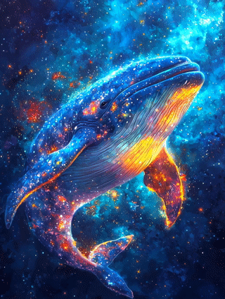 Stellar Whale – Desk Mat