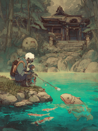 The Shrine at Koiwater – Photo Paper Poster