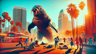 Barken Breaker - Photo paper poster