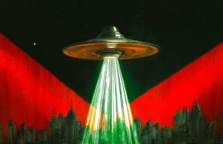 City of Beams – Desk Mat