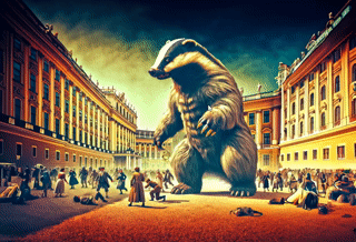 The Habsburg Howler - Photo paper poster