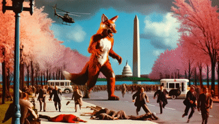 DC Redtail Rampage - Photo paper poster