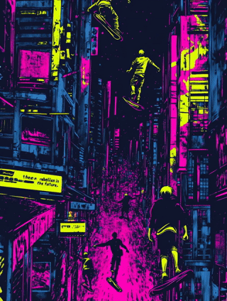 Hoverboard Uprising – Desk Mat