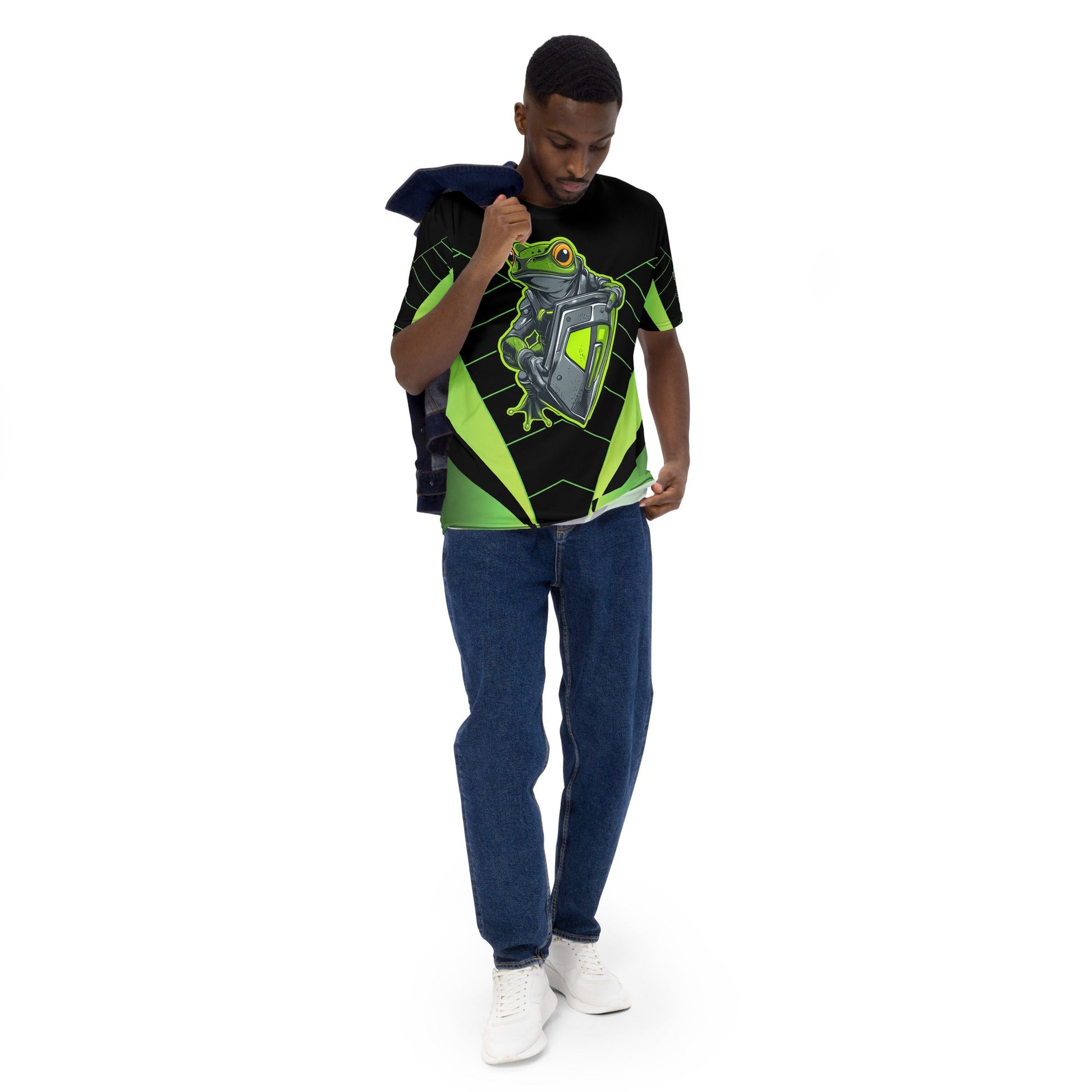 Bullfrog Battalion - All - Over Print T-Shirt - BBairt