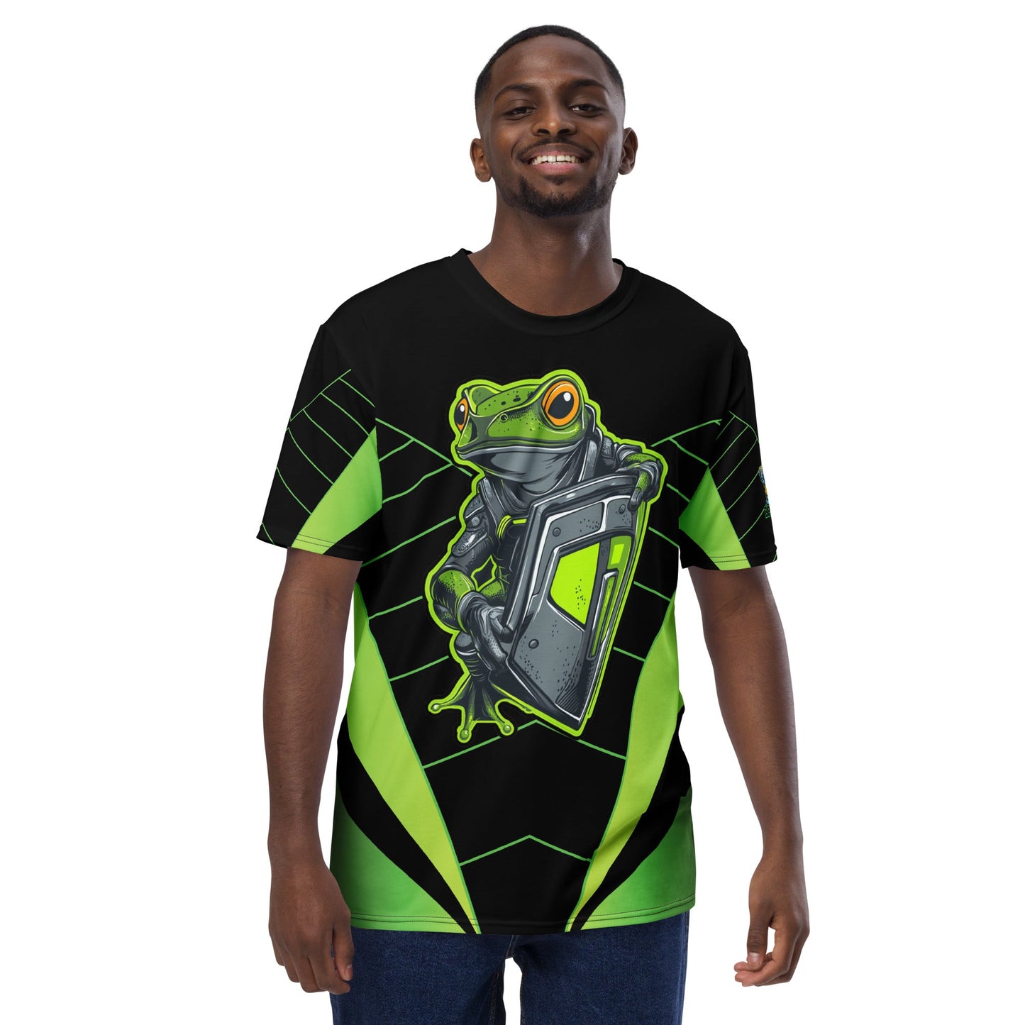 Bullfrog Battalion - All - Over Print T-Shirt - BBairt