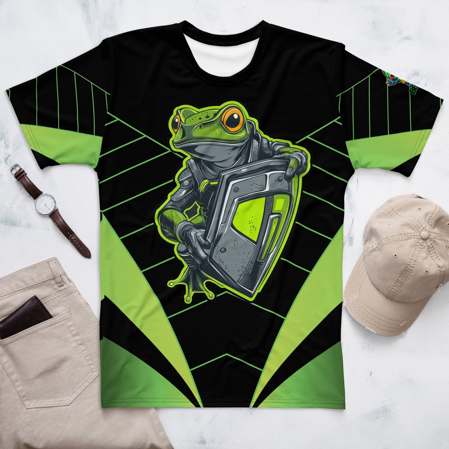 Bullfrog Battalion - All - Over Print T-Shirt - BBairt