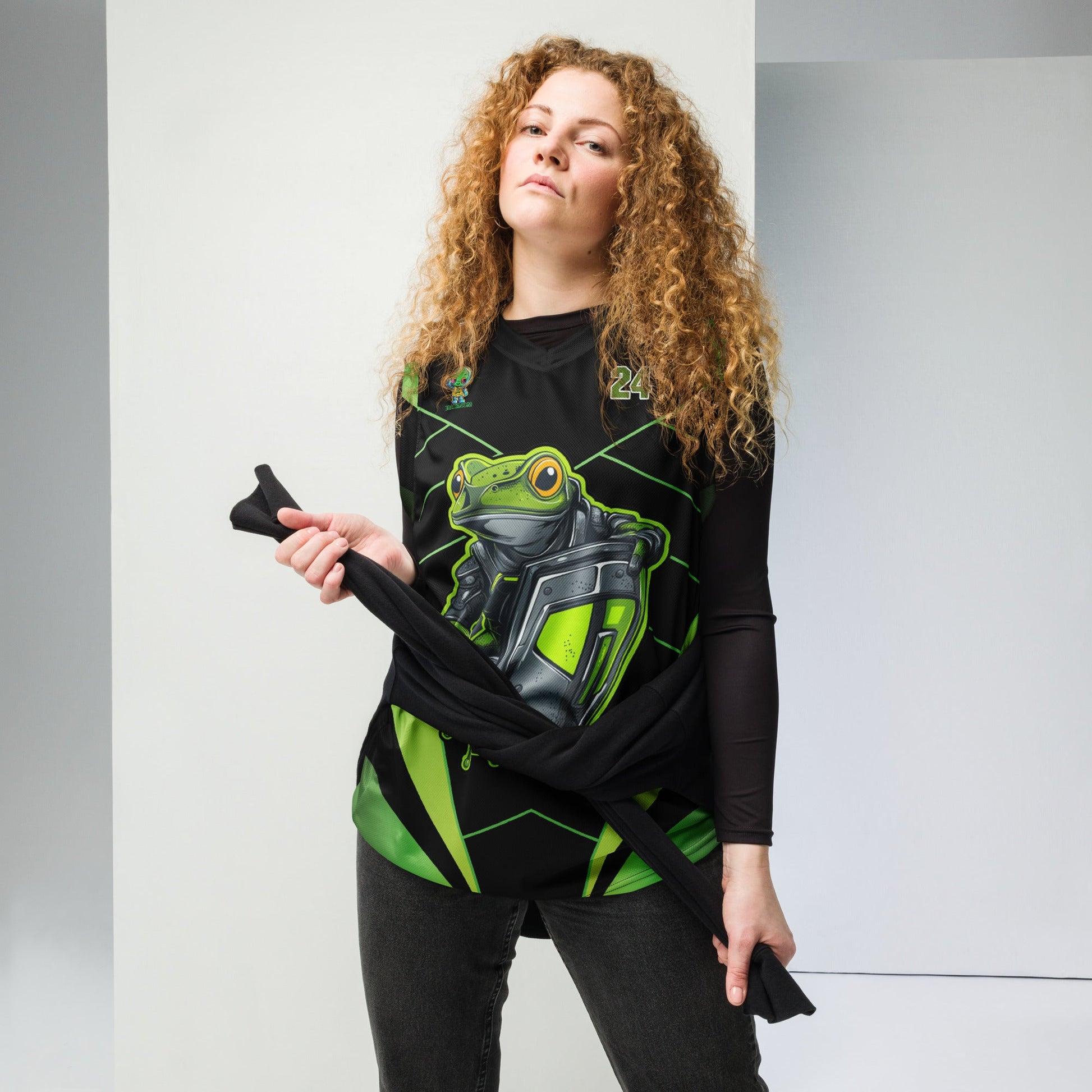 Bullfrog Battalion - Basketball Jersey - BBairt