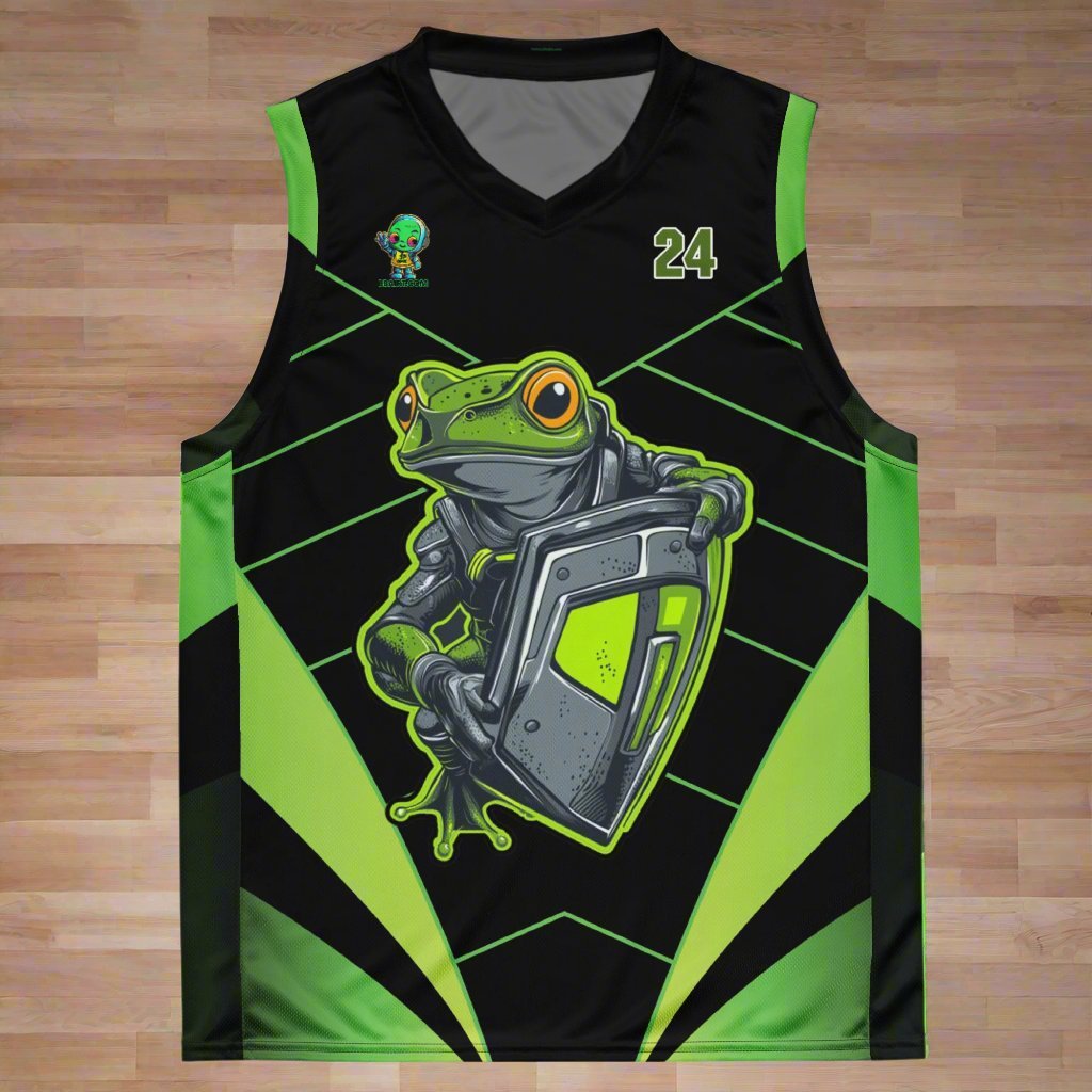 Bullfrog Battalion - Basketball Jersey - BBairt