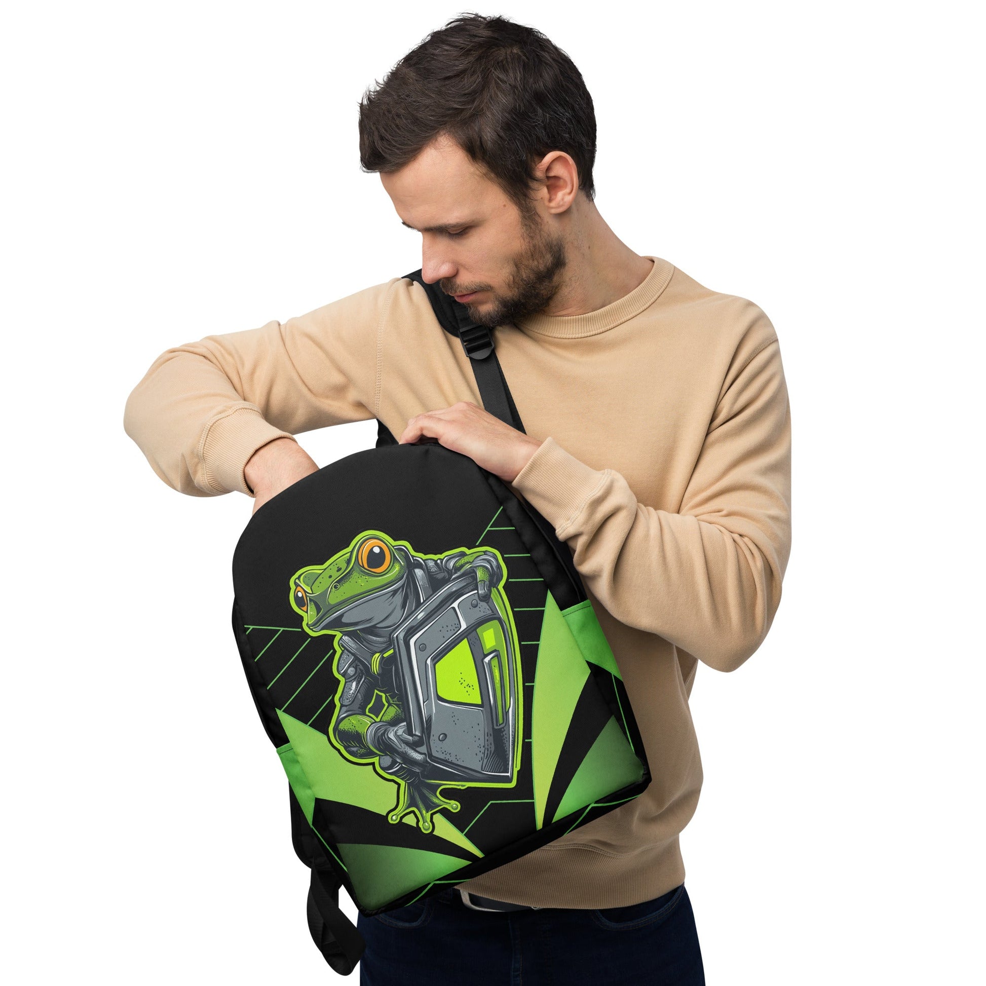 Bullfrog Battalion - Minimalist Backpack - BBairt
