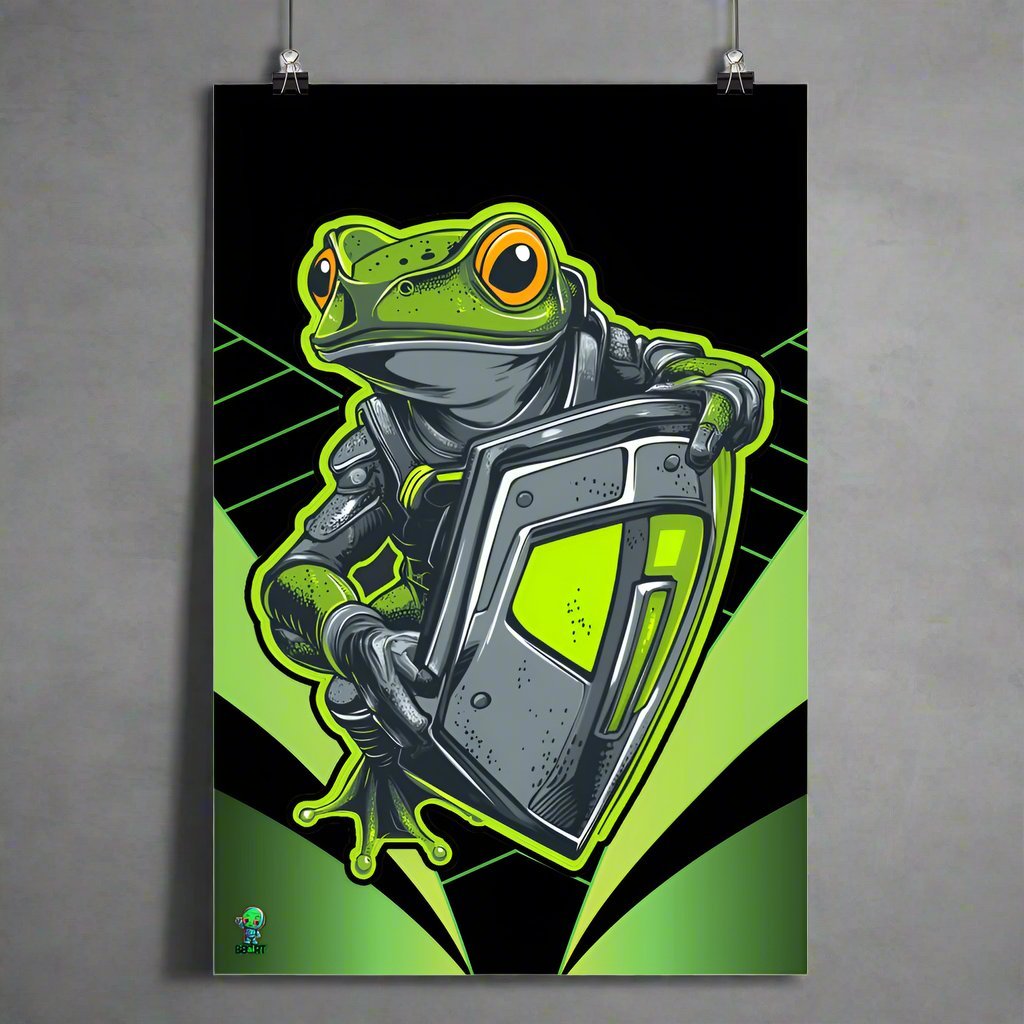 Bullfrog Battalion - Photo Paper Poster - BBairt