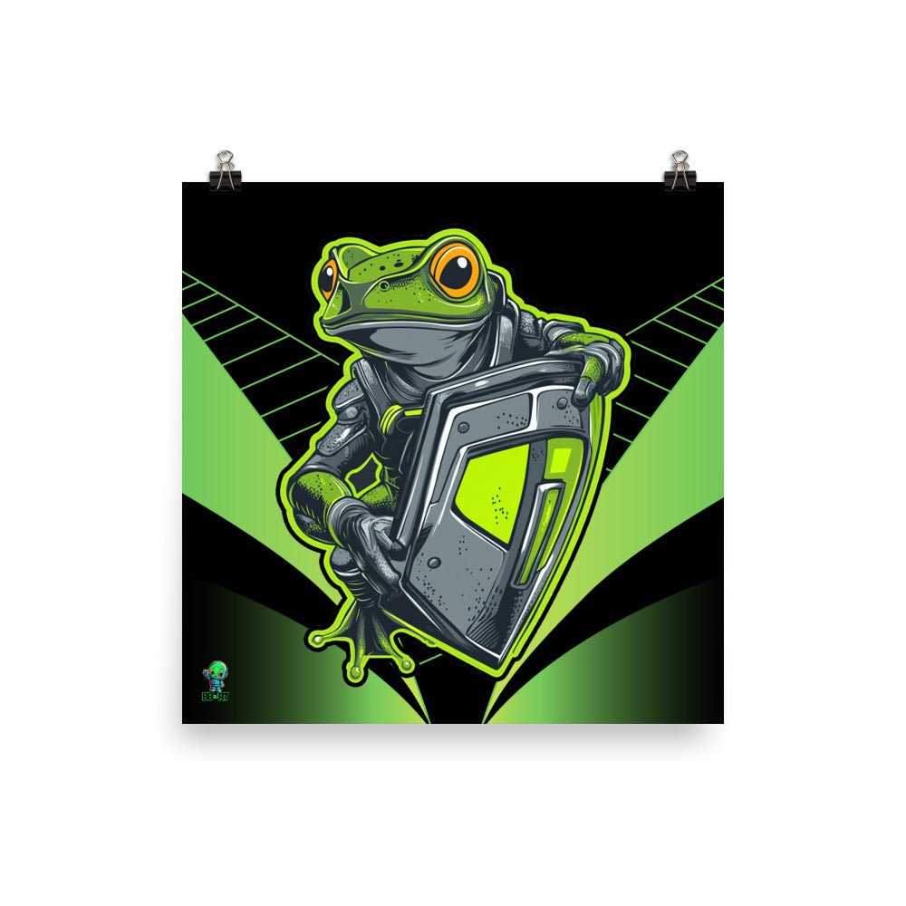 Bullfrog Battalion - Photo Paper Poster - BBairt