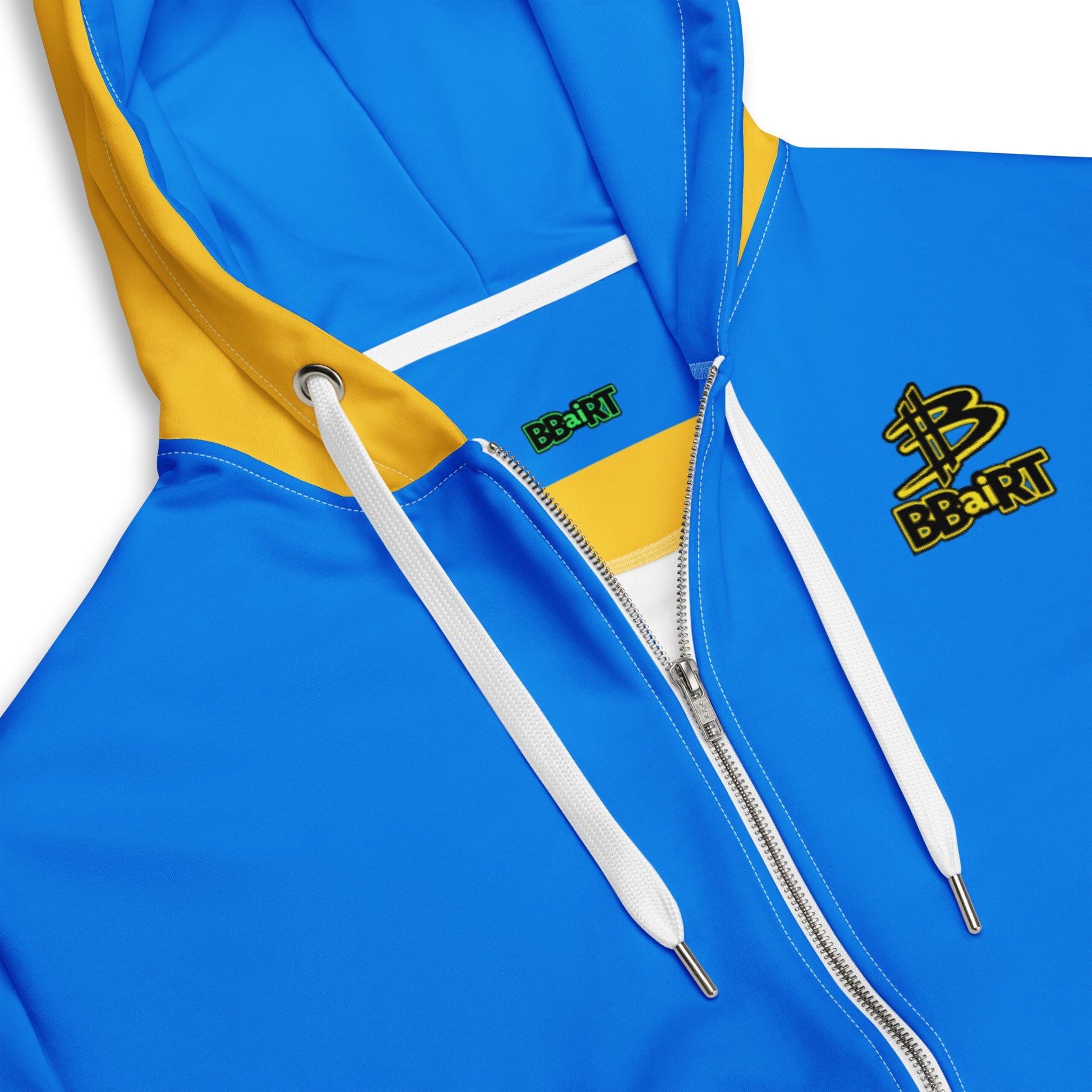 ByteBun the Tech Hopper - Unisex All - Over Print Zip Hoodie - BBairt