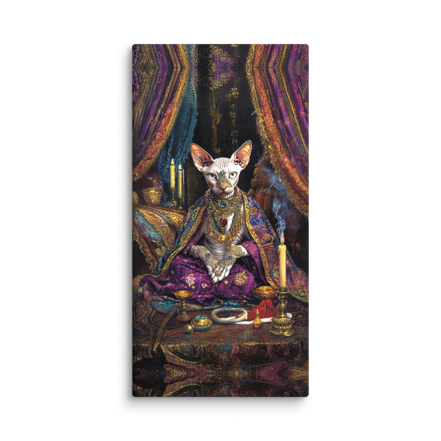 Her Majesty Sphinxara – Canvas Print