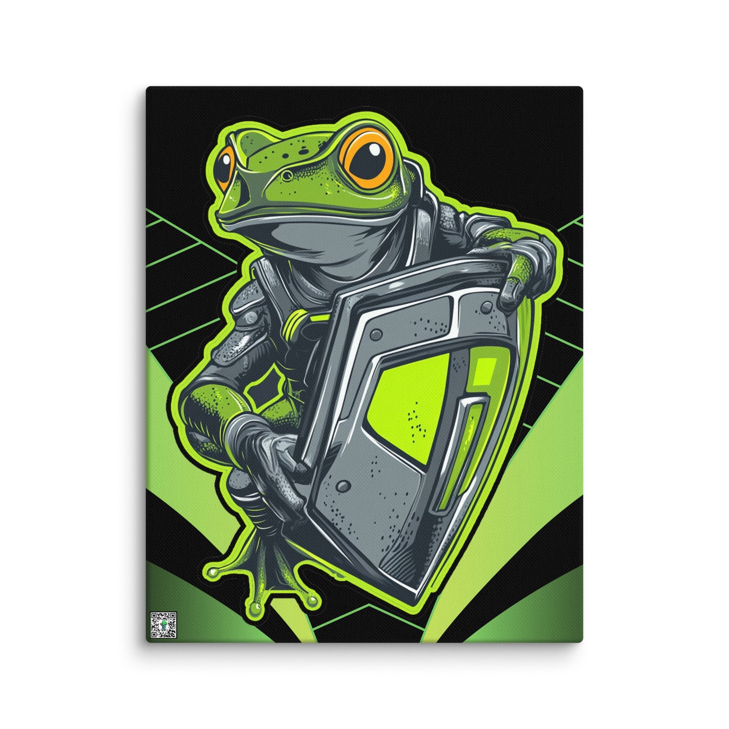 Bullfrog Battalion - Canvas Print